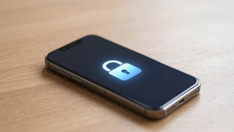 Teléfono, candado digital y luz cálida