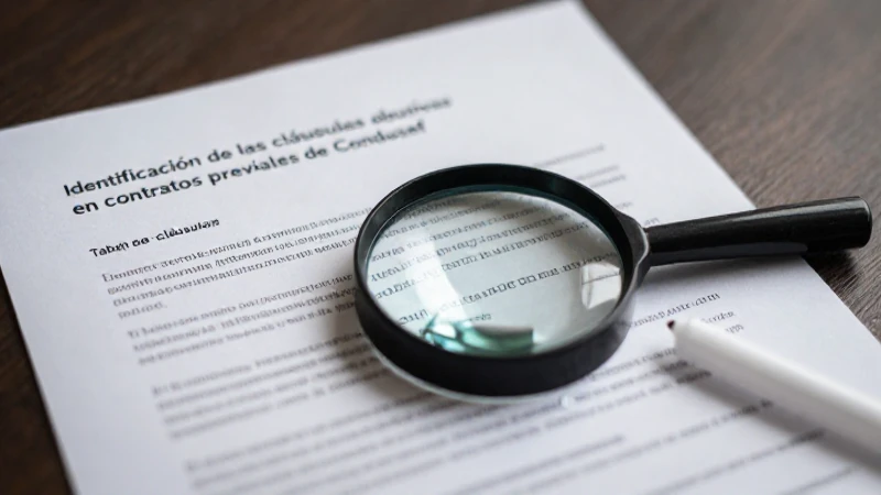 Cláusulas abusivas en contratos bancarios identificadas.