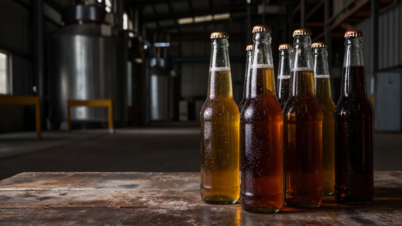 Acciones Grupo Modelo: Análisis y Oportunidades de Inversión 11 Botellas de cerveza en almacén oscuro