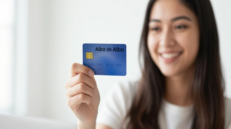 Tarjeta Albo: facilidades bancarias y préstamo.