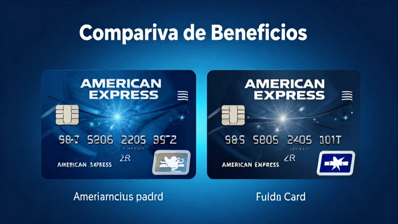 American Express compara tarjetas de crédito y beneficios