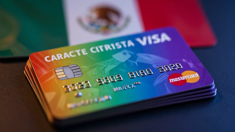 tarjetas financieras, colores vibrantes, iluminación suave.