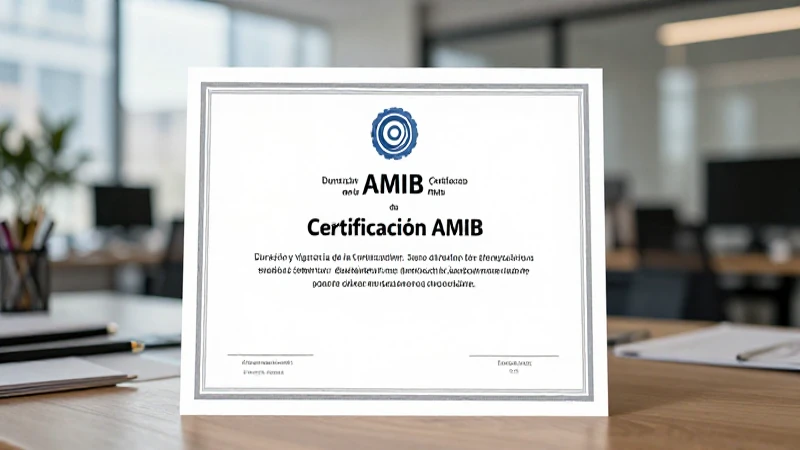 Certificación AMIB: Guía para obtenerla y examen