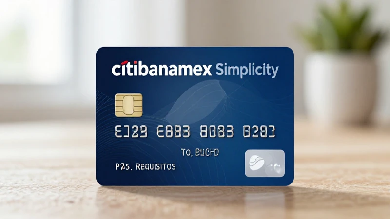 Analiza la tarjeta Citibanamex Simplicity