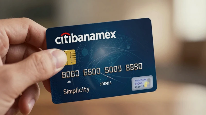 Tarjeta Citibanamex Simplicity: requisitos y detalles.