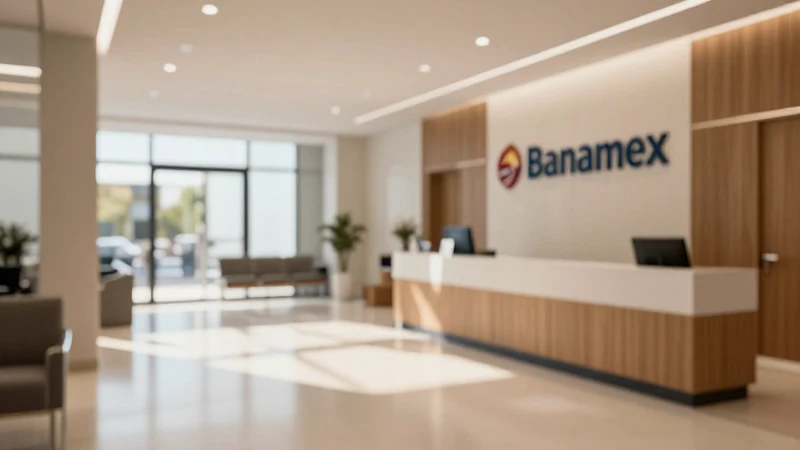 Sucursal Banamex: moderna, luminosa y minimalista