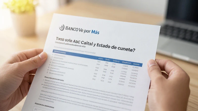 Banco Ve por Más: Todo sobre ABC Capital y Estados de Cuenta 14 Los estados de cuenta muestran tu actividad financiera