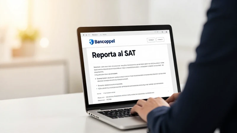 Bancoppel reporta al SAT: Impuestos y cuentas a considerar 15 Impuestos y SAT, cruciales para Bancoppel