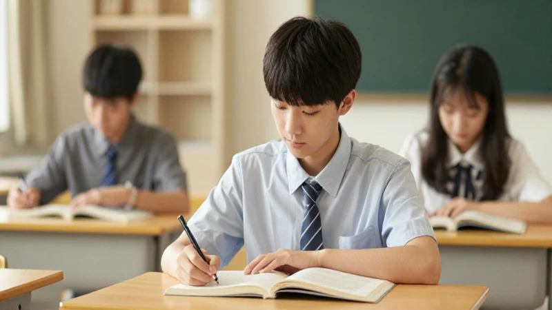 Estudiante joven estudia bajo luz cálida