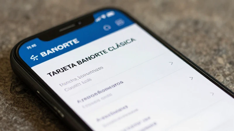 Tarjeta Banorte Clásica: ventajas, desventajas y requisitos
