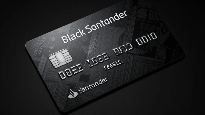 Tarjeta Black Santander: lujo y recompensas exclusivas