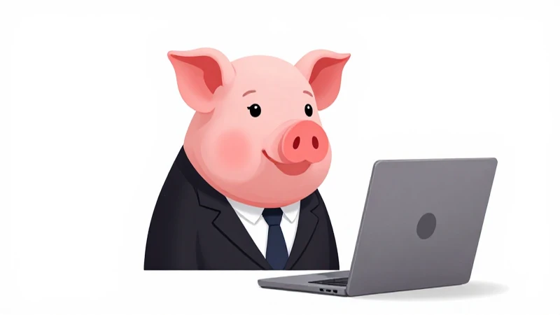 Cuáles son los 10 mejores blogs de educación financiera 13 Cerdo con traje y laptop en estudio