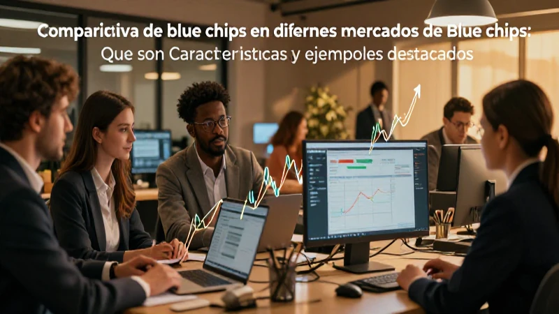 Blue chips: análisis comparativo entre mercados