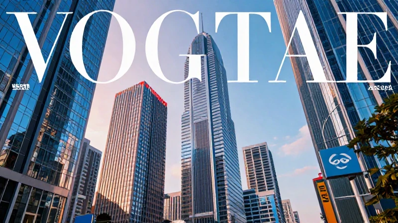 Finanzas modernas, colores vivos, estilo revista