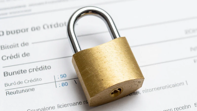 Protege tu informe crediticio del acceso no autorizado.