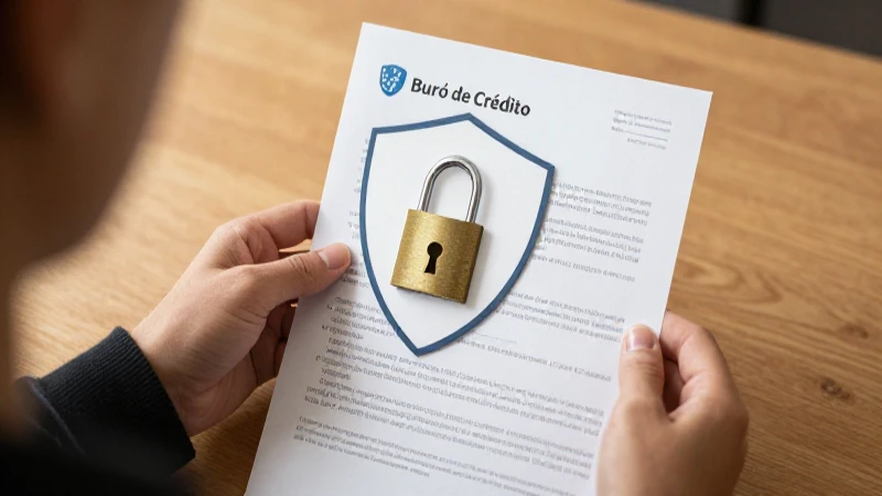 Protege tu informe crediticio con precaución