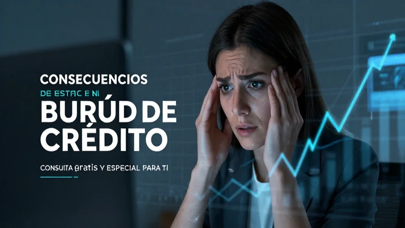 Crédito deteriorado afecta tu futuro financiero