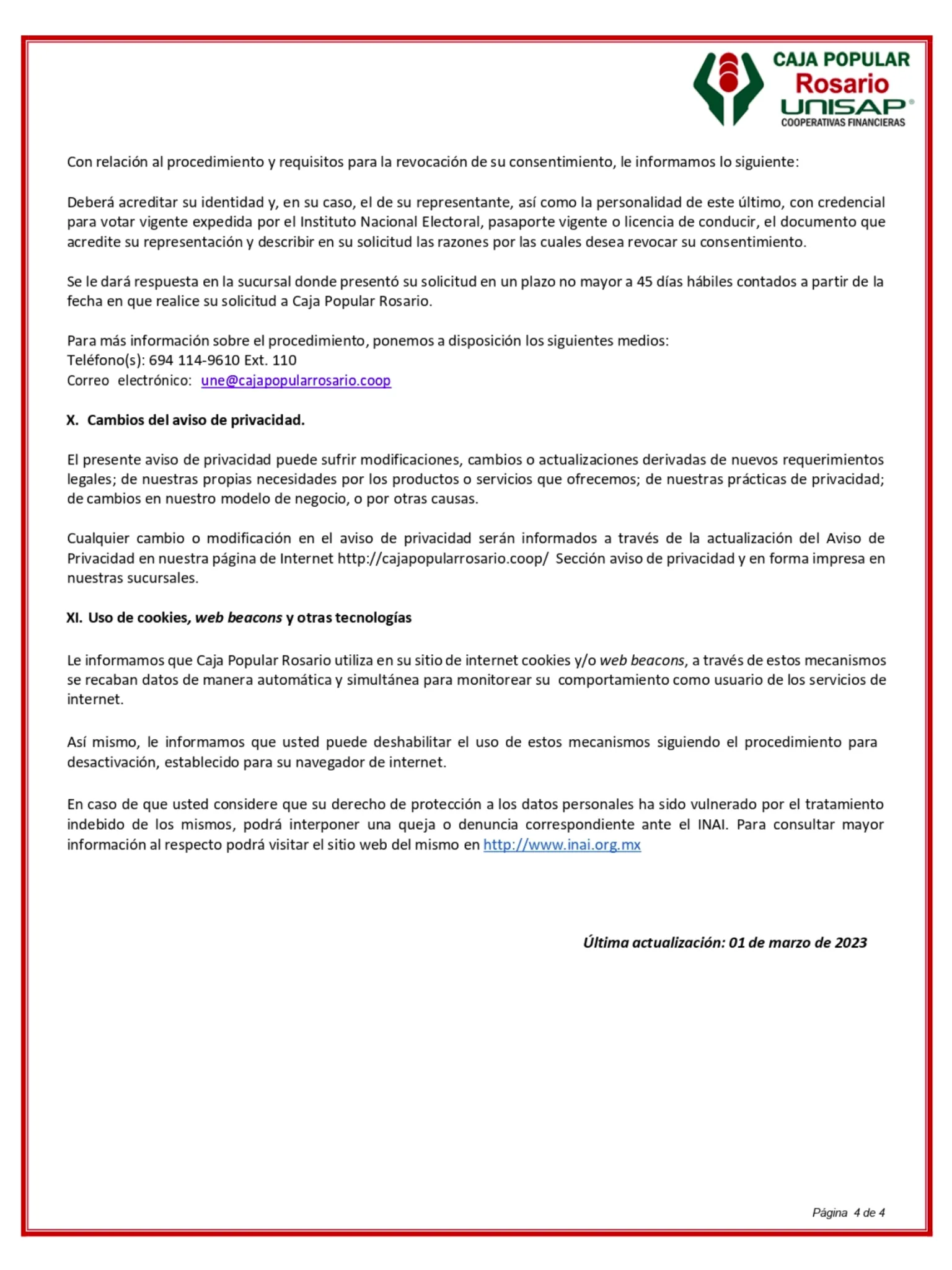 caja popular rosario todo sobre la ficha de condusef