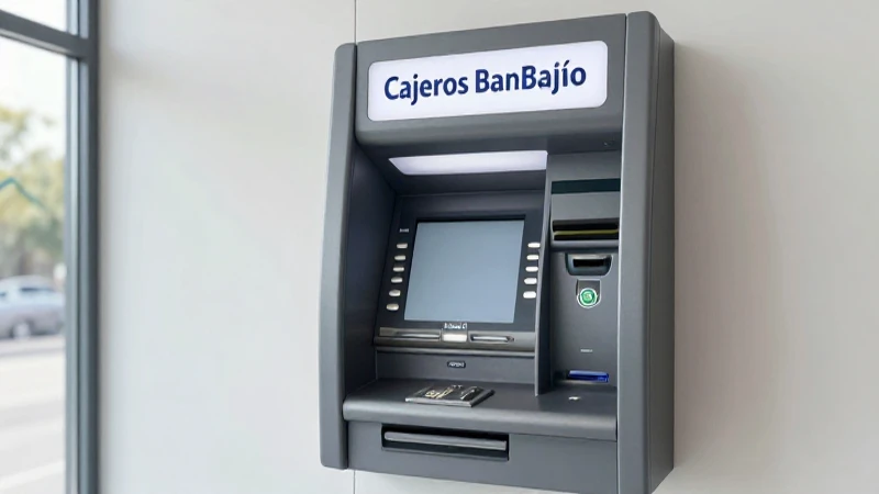 Localiza cajeros BanBajío con ubicación y horarios.