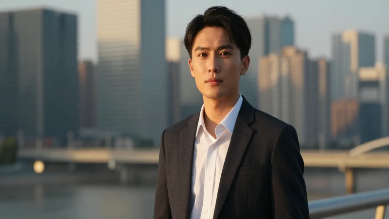 Joven profesional en iluminación cinematográfica cálida