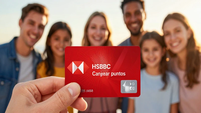 HSBC: Familia feliz, puntos y recompensas.