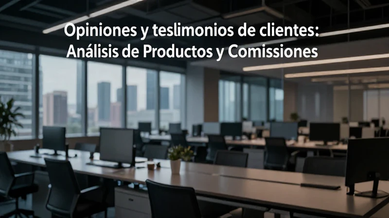 Analista financiero en moderno despacho iluminado.