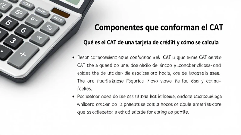 Qué es el CAT de una tarjeta de crédito y cómo se calcula 10 Tarjeta de crédito, calculadora, iluminación de estudio.
