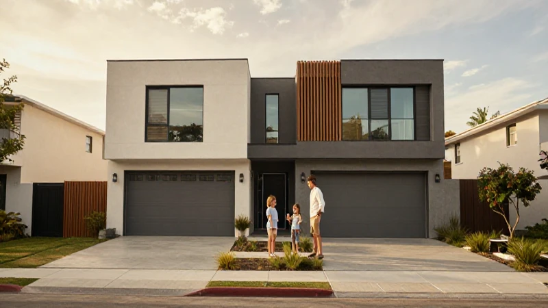 Casa familiar cálida con luz natural