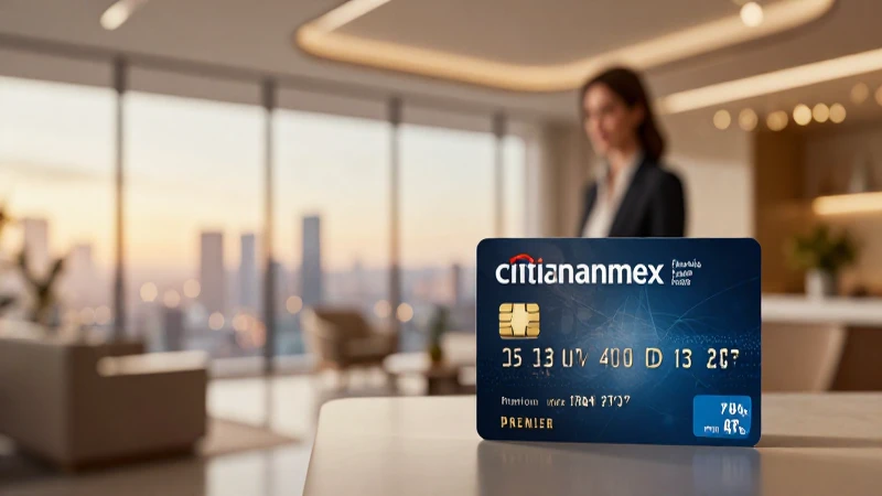 Citibanamex Premier: Opinión sobre Beneficios y Comparativas 9 Tarjeta premium Citibanamex: lujo y éxito financiero.