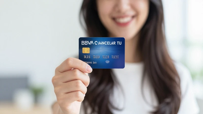 Cancela tu tarjeta BBVA paso a paso.