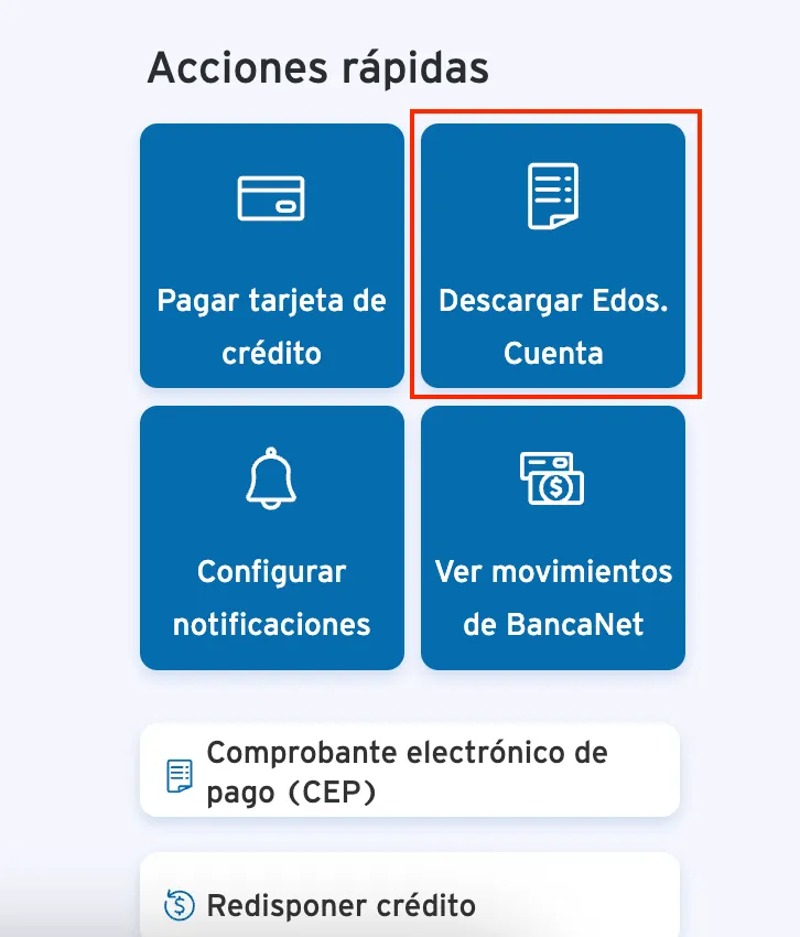 como consultar y descargar tu estado de cuenta bancomer en 2026