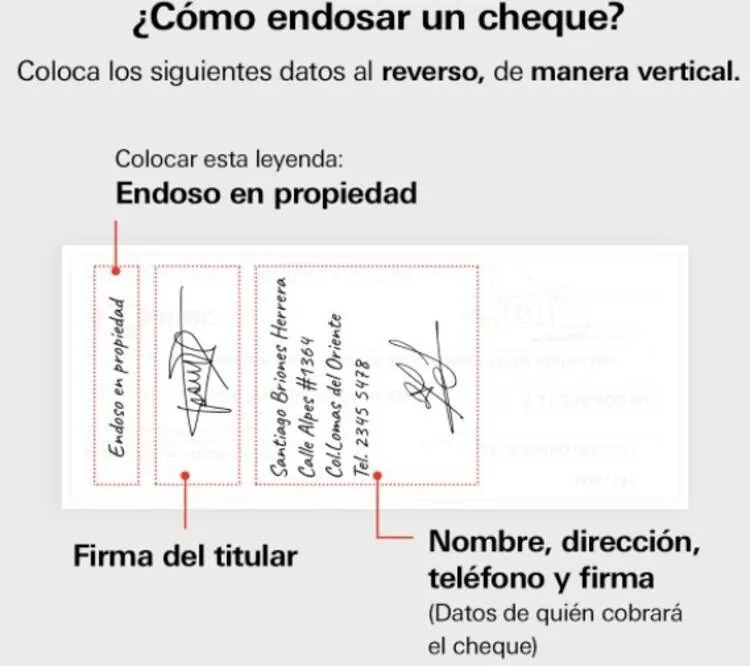 Cómo endosar un cheque: Nominativo, al portador y requisitos 6 como endosar un cheque nominativo al portador y requisitos