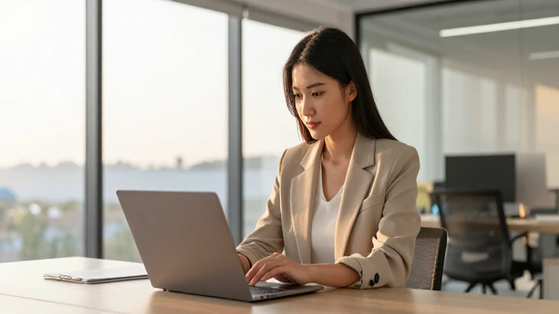 Cómo invertir en Sofipo y lograr el éxito financiero 15 Mujer joven invierte en Sofipo en oficina