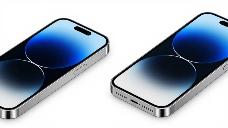Dos teléfonos se transfieren en primer plano