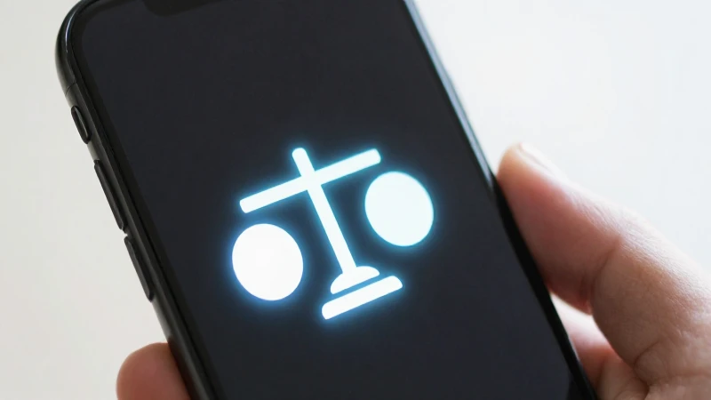Teléfono resalta ícono brillante y atractivo