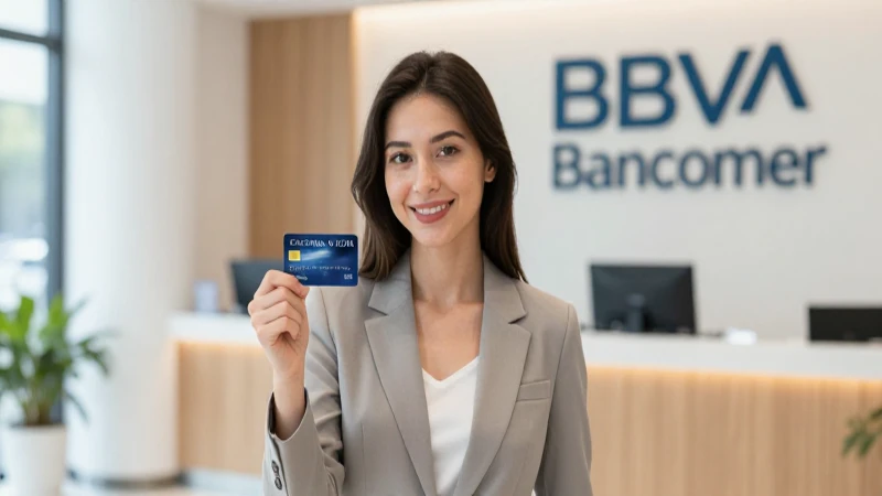 Una mujer retira efectivo de BBVA Bancomer