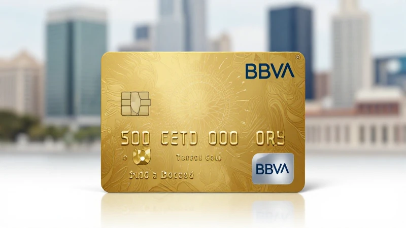 Tarjeta Oro BBVA: límites y beneficios