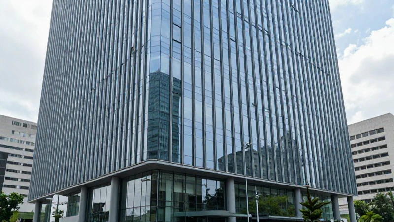 Edificio moderno con luz y vidrio.