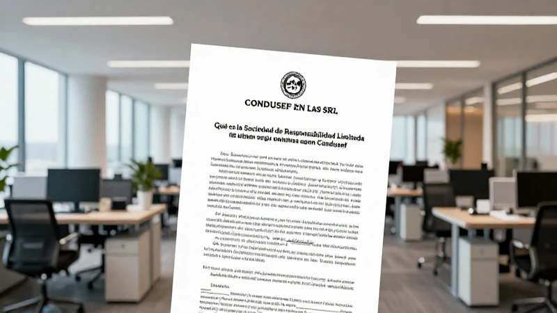 Condusef regula las SRL.