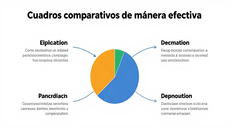 Optimiza cuadros comparativos para mayor claridad