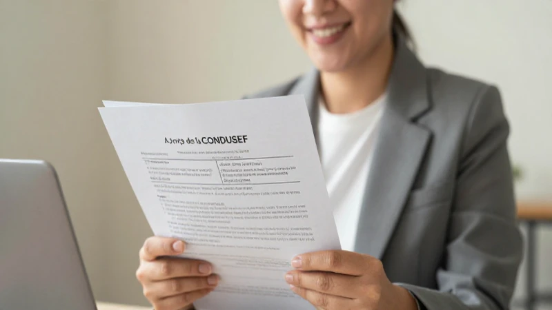 CONDUSEF protege tus finanzas con asesoría.