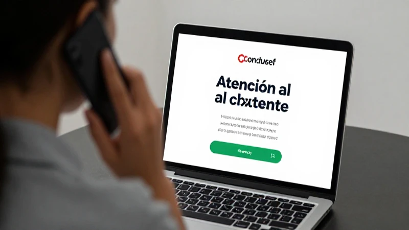 Atención al cliente de Condusef mediante chat/WhatsApp.