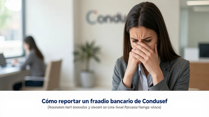 Condusef: Reportar Fraudes y Protegerse de Robos Bancarios 14 Denuncia fraudes bancarios al Condusef.