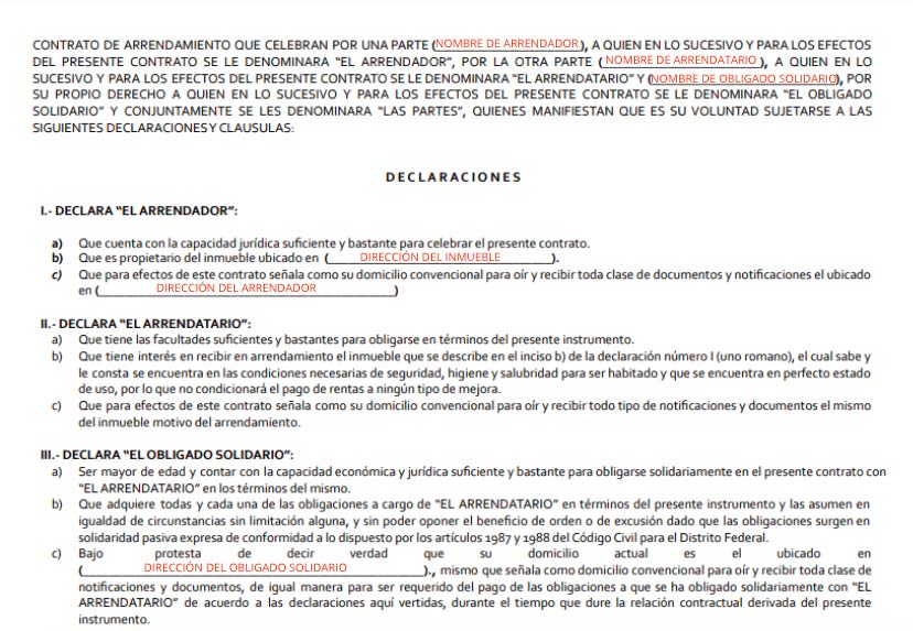 Contrato de arrendamiento PDF: Todo lo que necesitas saber