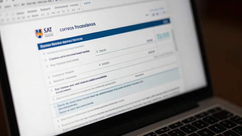 Detecta correos fraudulentos del SAT con cuidado
