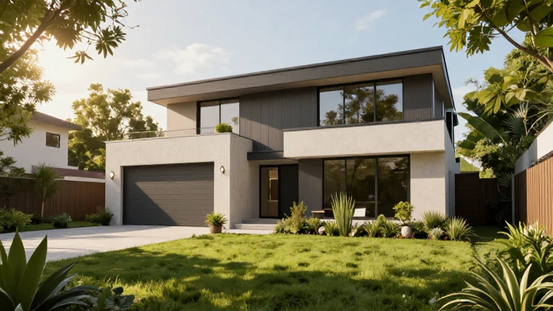 Crediavance: Encuentra tu casa con financiamiento de Ion 14 Casa moderna, jardín exuberante y financiamiento disponible