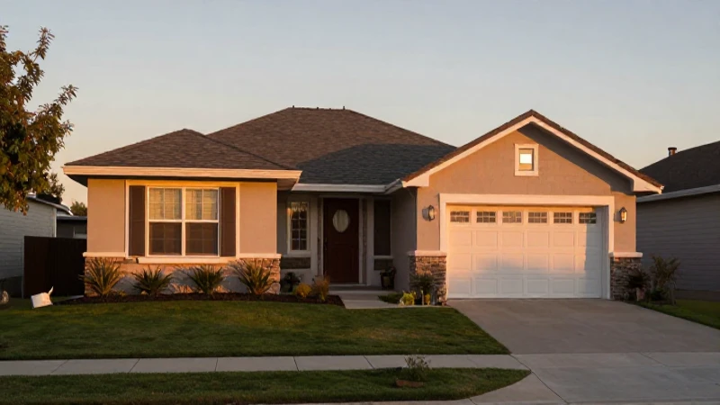 Crediavance: Encuentra tu casa con financiamiento de Ion 17 Familia moderna en casa cálida al atardecer