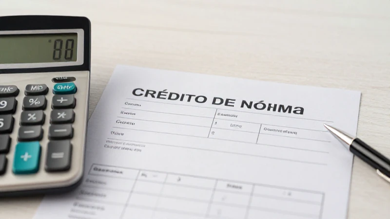 Crédito de nómina: préstamo rápido y sencillo