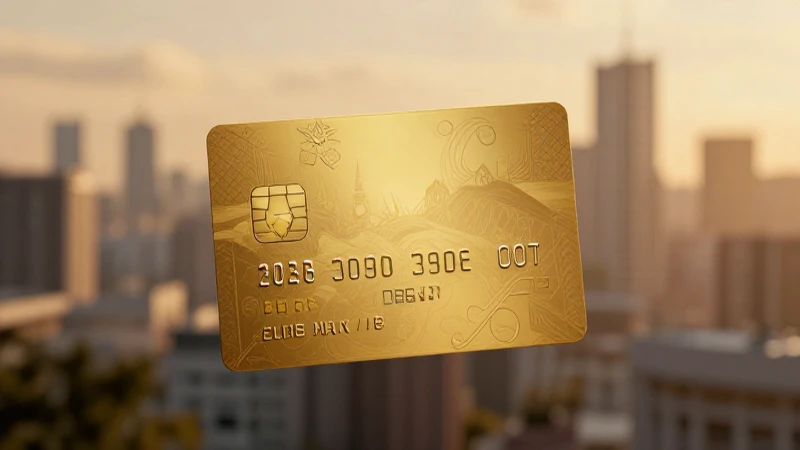 Cuáles son los beneficios de las tarjetas de crédito Oro en México 11 Tarjeta dorada, ciudad difusa, luz cálida
