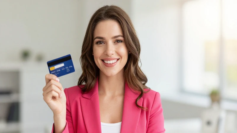 Qué pros y contras tiene la tarjeta MUJER BANORTE en 2026 11 Mujer sonríe con tarjeta de crédito en mano